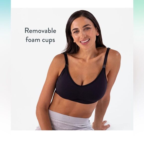 Bravado! NWT BASICS Double Layer Seamless Maternity and Nursing Bra size L - Picture 3 of 4